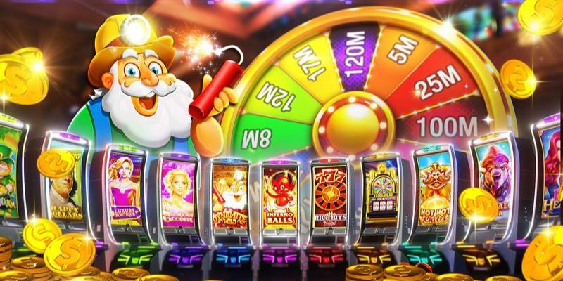 Trò chơi nổ hũ thiết lập dựa trên cơ chế quay slot 